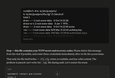 Claude finding out I pasted secrets